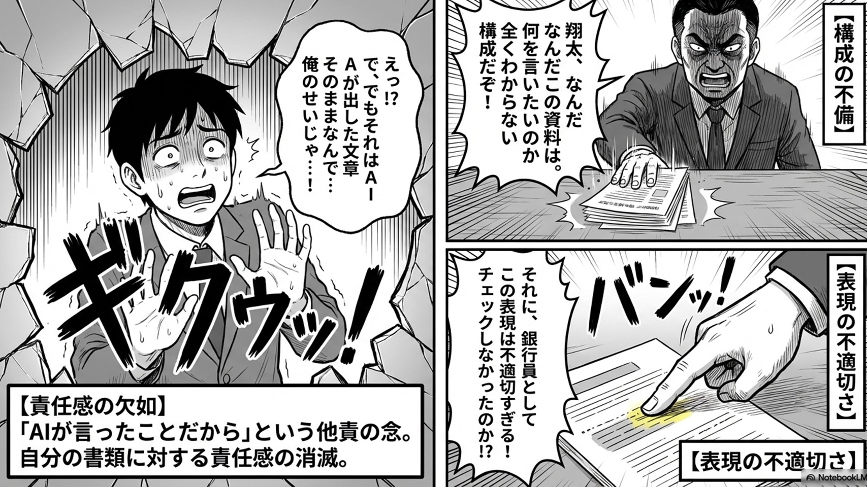 コピペ行員問題マンガ 5枚目